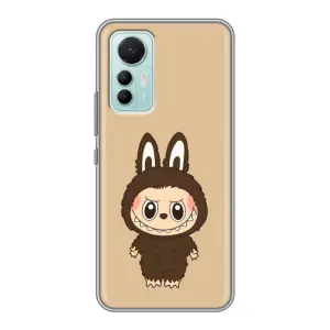 Чохол з Лабубу на Xiaomi Mi 12 Lite (Bored Ape в червоному)