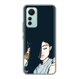 Чохол з принтом «Гарна дівчина» для Xiaomi Mi 12 Lite