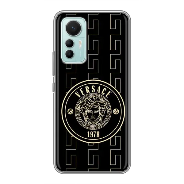 Чохол з принтом «Лого Версаче» для Xiaomi Mi 12 Lite Чохол з принтом «Лого Версаче» для Xiaomi Mi 12 Lite