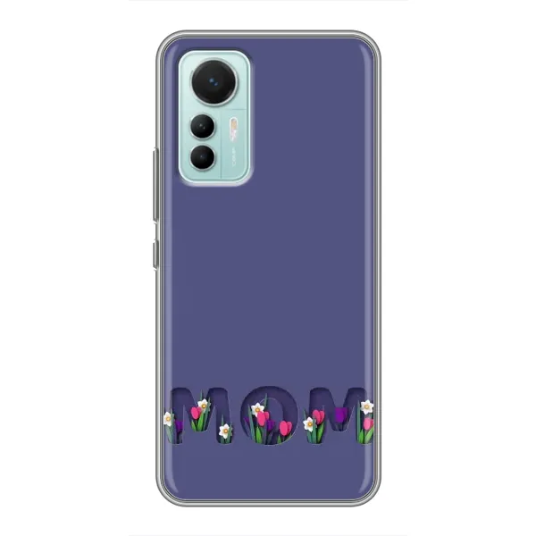Чохол з принтом «Мама в квітах» для Xiaomi Mi 12 Lite Чохол з принтом «Мама в квітах» для Xiaomi Mi 12 Lite