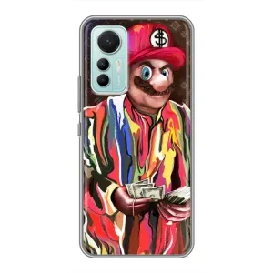 Чехол с принтом «Mario LV» для Xiaomi Mi 12 Lite