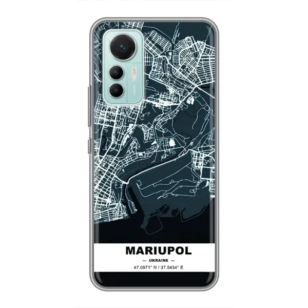 Чохол з принтом «Маріуполь» для Xiaomi Mi 12 Lite Чохол з принтом «Маріуполь» для Xiaomi Mi 12 Lite