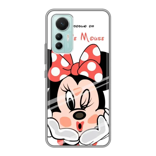 Чохол з принтом «Маус Мінні» для Xiaomi Mi 12 Lite