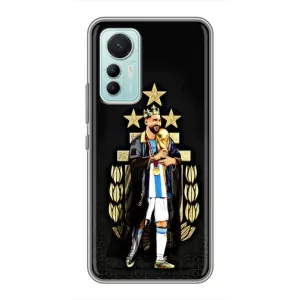 Чохли для Xiaomi Mi 12 Lite (Leo чемпіон) (AlphaPrint) (Мессі Король)