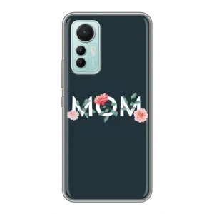 Чохол з принтом «Mom дизайн» для Xiaomi Mi 12 Lite