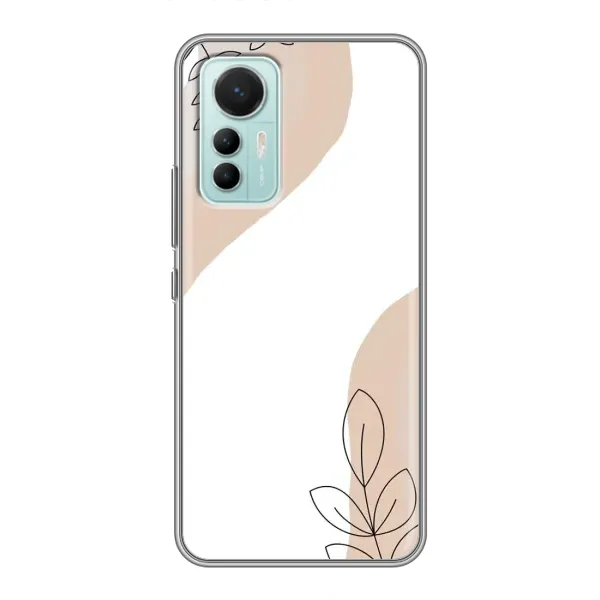 Чехол с принтом «Нюдовая веточка абстракция» для Xiaomi Mi 12 Lite Чехол с принтом «Нюдовая веточка абстракция» для Xiaomi Mi 12 Lite