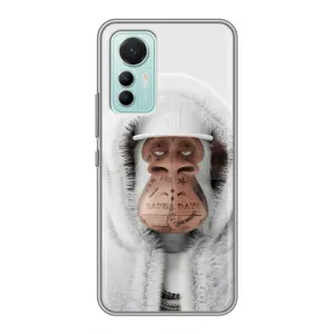 Чехлы с Обезьянами NFT для Xiaomi Mi 12 Lite (AlphaPrint) (обезьяна NFT в тату)