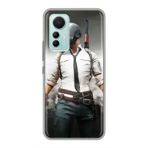 Чехол PUBG для Сяоми 12 Лайт (AlphaPrint)