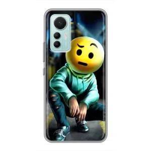 Чохол з принтом «Хлопець смайл» для Xiaomi Mi 12 Lite