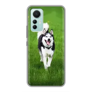 Чохол з Хаскі Xiaomi Mi 12 Lite - (AlphaPrint) (Радісний Хаскі)