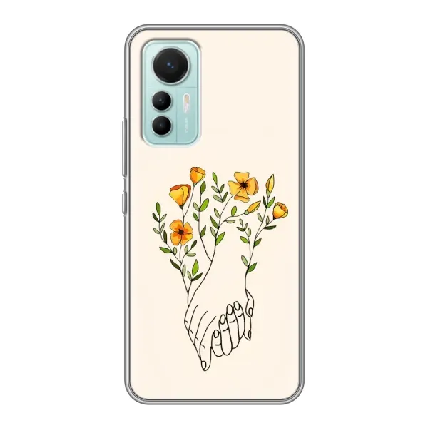 Чехол с принтом «Руки любви» для Xiaomi Mi 12 Lite