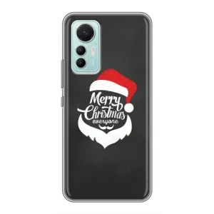Рождественские Чехлы для Xiaomi Mi 12 Lite (VPrint) (Санта Крисмас)