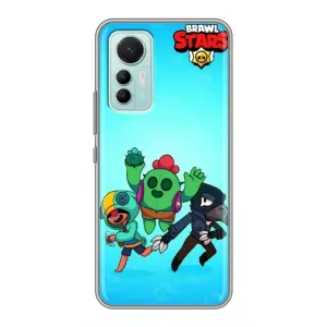 Чехол с принтом «Трио героев» для Xiaomi Mi 12 Lite