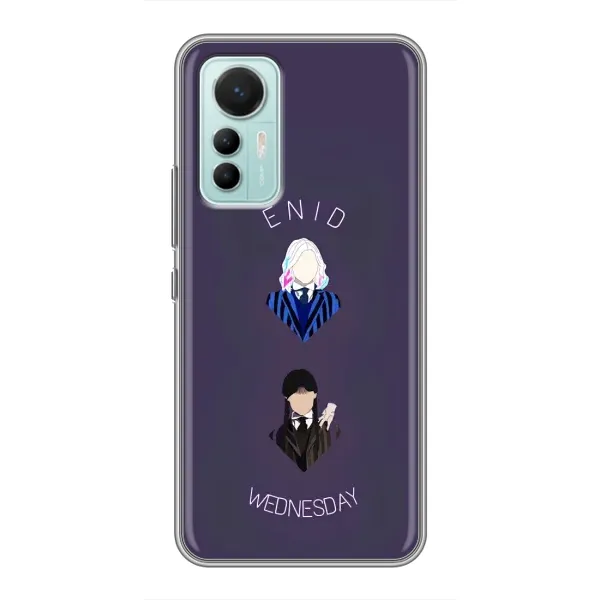 Чехол с принтом «Уэнздей и подруга» для Xiaomi Mi 12 Lite Чехол с принтом «Уэнздей и подруга» для Xiaomi Mi 12 Lite
