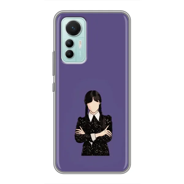Чехол с принтом «Уэнздей в черном» для Xiaomi Mi 12 Lite Чехол с принтом «Уэнздей в черном» для Xiaomi Mi 12 Lite