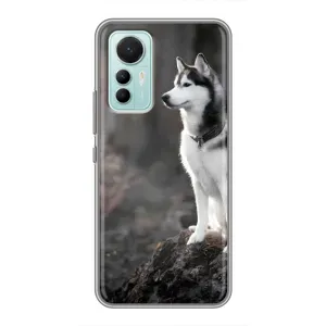 Чохол з Хаскі Xiaomi Mi 12 Lite - (AlphaPrint) (Вірний собака)
