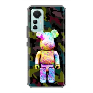 Чехол с принтом «Яркий Bearbrick» для Xiaomi Mi 12 Lite