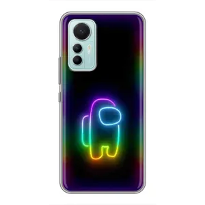 Чохли Амонг Ас для Xiaomi Mi 12 Lite (AlphaPrint) (Яскравий скін)