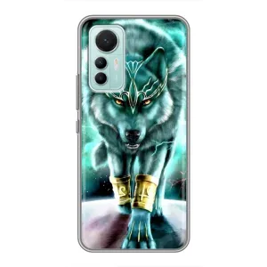 Захисні чохли для Сяомі Мі 12 Лайт (AlphaPrint) (ХІТ продаж) ВОВК