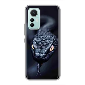 Чохол з картинкою 'Хижаки' для Xiaomi Mi 12 Lite (Чорна змія)