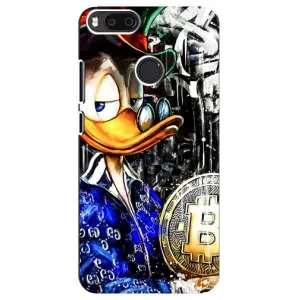 Чехлы для Сяоми Mi A1 / Mi 5X - Scrooge MagDag (PREMIUMPrint) (Биткойн Скрудж)