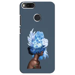Чехлы (ART) Цветы на Xiaomi Mi A1/ Mi 5X (VPrint) (Цветы на голове)