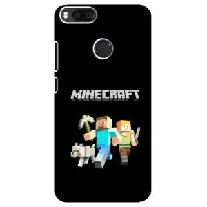 Чохол Майнкрафт на Xiaomi Mi A1/ Mi 5X (AlphaPrint) Minecraft (герої Minecraft)