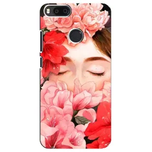 Чехлы (ART) Цветы на Xiaomi Mi A1/ Mi 5X (VPrint) (Глаза в цветах)