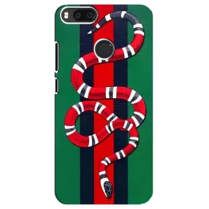 Чехлы ГУЧЧИ для Сяоми Mi A1 / Mi 5X (AlphaPrint) (Gucci змия)
