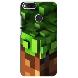 Чохол Майнкрафт на Xiaomi Mi A1/ Mi 5X (AlphaPrint) Minecraft (текстура Майнкрафт)
