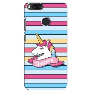 Чехол для Сяоми Mi A1 / Mi 5X - (Единорожки - Новинки) (AlphaPrint) (Unicorn)