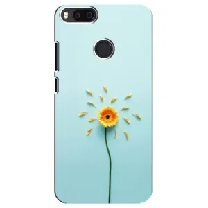 Чехлы с Цветами для Xiaomi Mi A1/ Mi 5X (VPrint) (Желтый цветок)