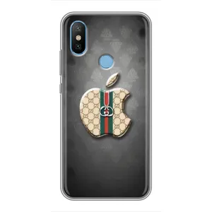 Чехлы ГУЧЧИ для Сяоми Ми6Х (AlphaPrint) (Apple gucci)
