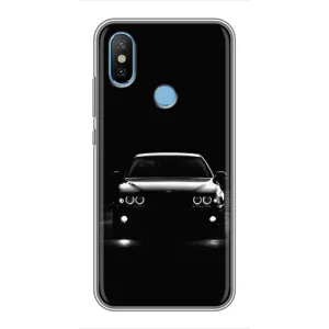Чехол для Сяоми Ми6Х - с принтом БМВ (AlphaPrint) (Машина BMW)