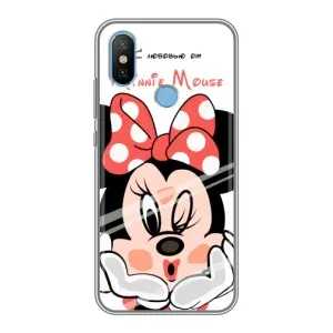 Эксклюзивный чехол для Xiaomi Mi6X (AlphaPrint - Мультяшные) (Маус Минни)