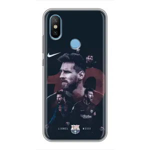 Чехлы Месси для Xiaomi Mi6X (AlphaPrint) (Месси 10)