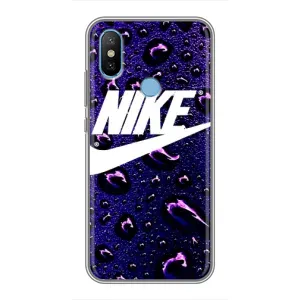 Чехол для Xiaomi Mi6X - с принтом Найк (AlphaPrint) (Найк принт)