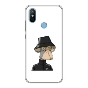 Чехлы с Обезьянами NFT для Xiaomi Mi6X (AlphaPrint) (обезьяна NFT Adidas)