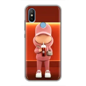 Крутые Чехлы Луи Виттон для Xiaomi Mi6X (AlphaPrint) (С Кофе)