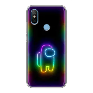 Чохли Амонг Ас для Xiaomi Mi6X (AlphaPrint) (Яскравий скін)