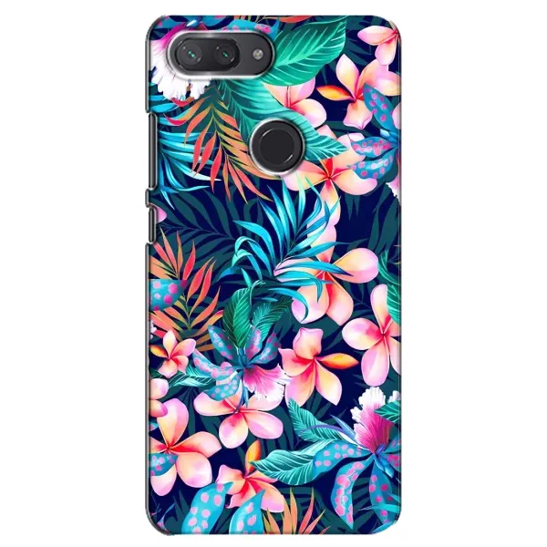Чехол с принтом «Красочные цветы» для Xiaomi Mi 8 Lite