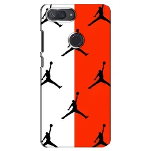 Чехлы для Xiaomi Mi 8 Lite - с картинкой JORDAN (AlphaPrint) (Лого Джордан)