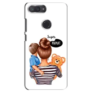 Чохол з друком для Xiaomi Mi 8 Lite - (Мама з дитинкою) (AlphaPrint) (Мама з синочком)