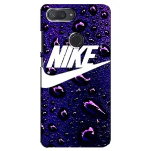 Чехол для Xiaomi Mi 8 Lite - с принтом Найк (AlphaPrint) (Найк принт)