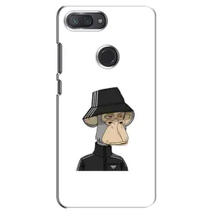 Чехлы с Обезьянами NFT для Xiaomi Mi 8 Lite (AlphaPrint) (обезьяна NFT Adidas)