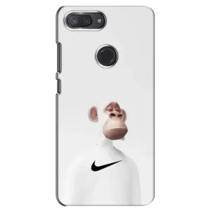 Чехлы с Обезьянами NFT для Xiaomi Mi 8 Lite (AlphaPrint) (обезьяна NFT Nike)