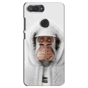 Чехлы с Обезьянами NFT для Xiaomi Mi 8 Lite (AlphaPrint) (обезьяна NFT в тату)