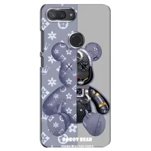 Крутые Чехлы Луи Виттон для Xiaomi Mi 8 Lite (AlphaPrint) (Робот Мишка)