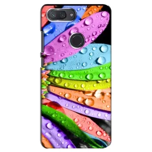 Чехлы (ART) Цветы на Xiaomi Mi 8 Lite (VPrint) (Семицветик)
