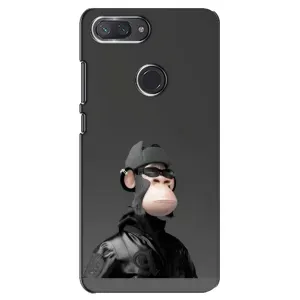 Чехлы с Обезьянами NFT для Xiaomi Mi 8 Lite (AlphaPrint) (стильная обезьяна NFT)